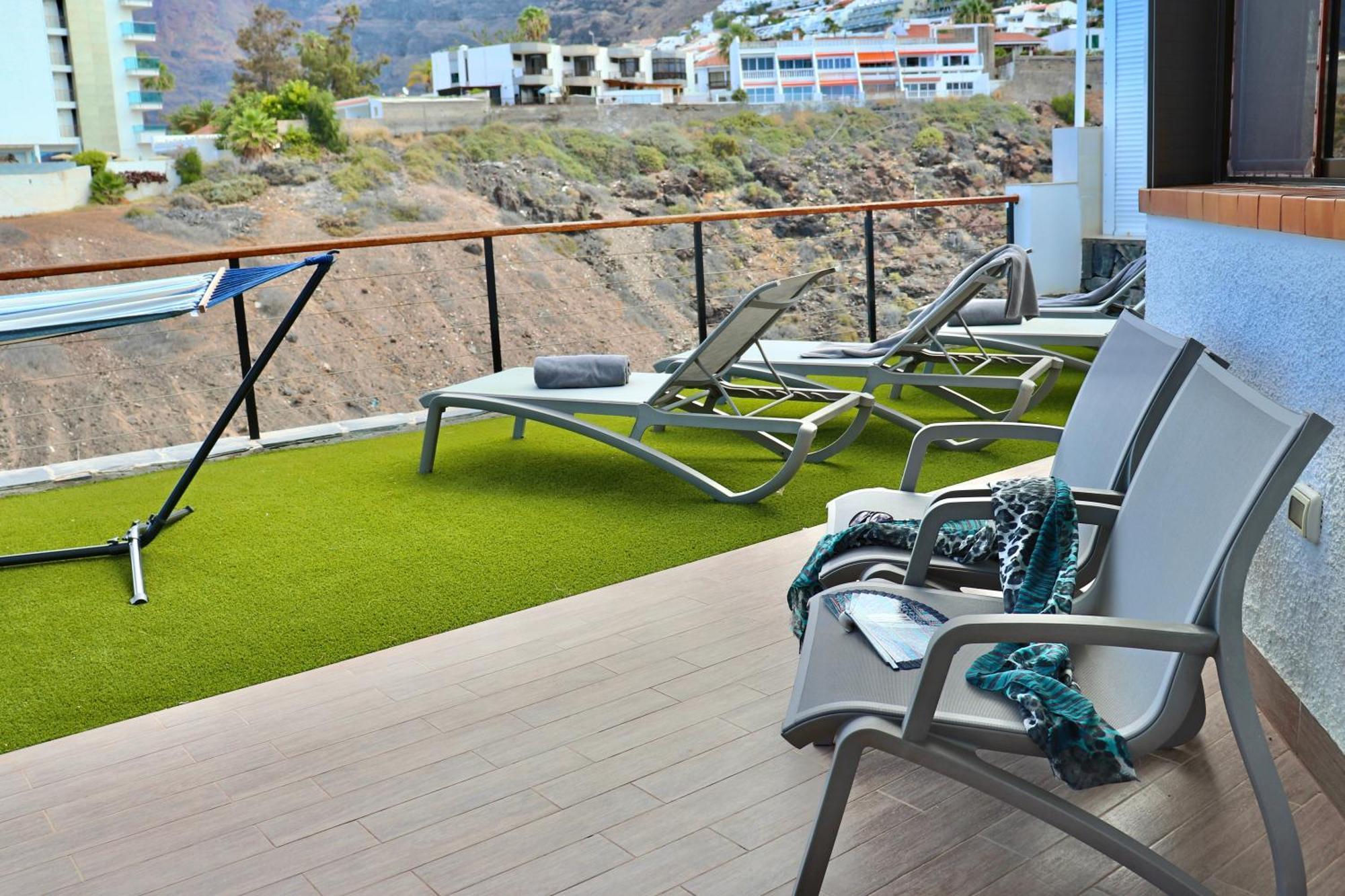 Panoramic Seaview Escape Villa Puerto de Santiago  Buitenkant foto