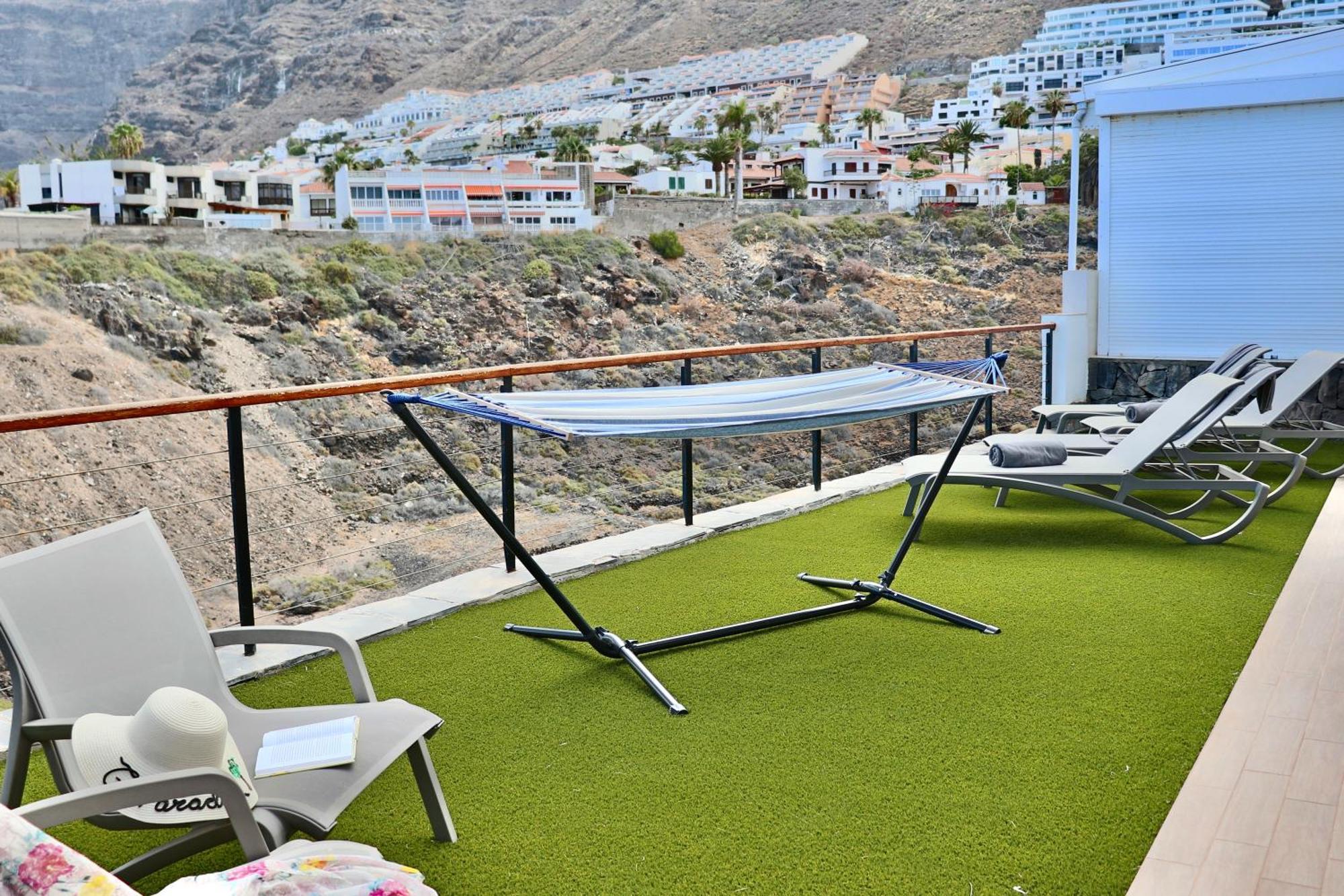 Panoramic Seaview Escape Villa Puerto de Santiago  Buitenkant foto
